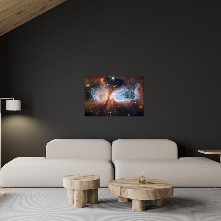 Latitude Run® Celestial Snow Angel S106 Nebula (Hubble Space Telescope) by Print Wayfair Canada